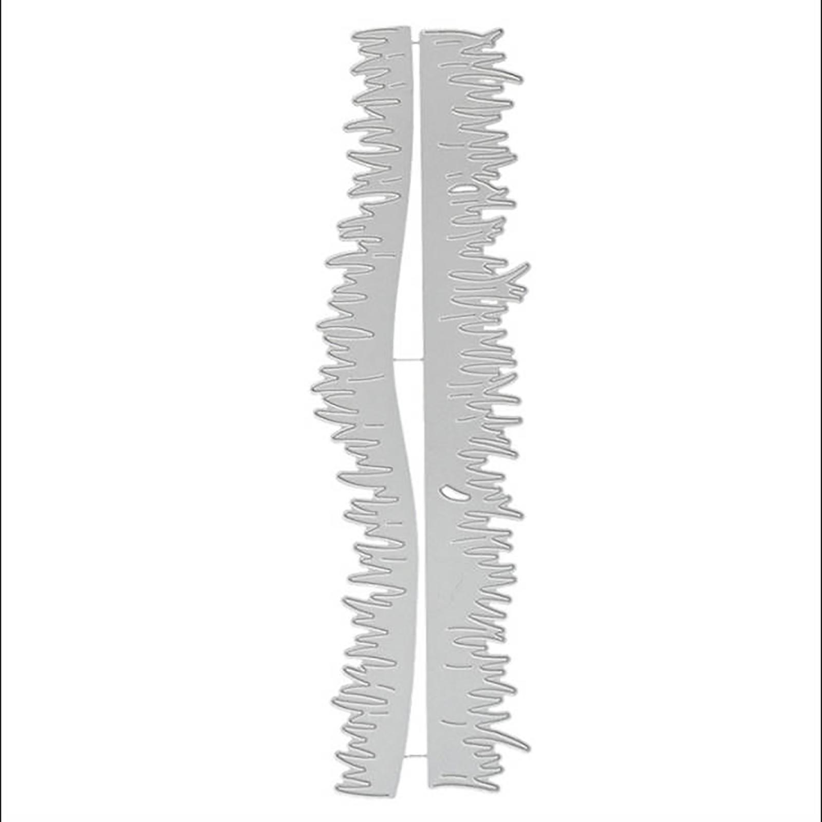 

Grass Edge Metal Carbon Steel Die DIY Cutting Die срібний