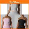 Sexy Girl Cotton Tube Top With Builtin Bra For Running And Street Style