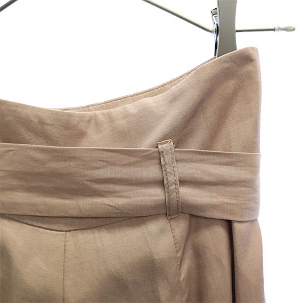 SNIDEL SWFP211143 High waist tuck Pants pink Women Used