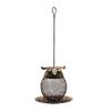 Outdoor Hanging Bird Feeder Garden Tree Mount Squirrel-Resistant Metal Hummingbird With Cups Lid