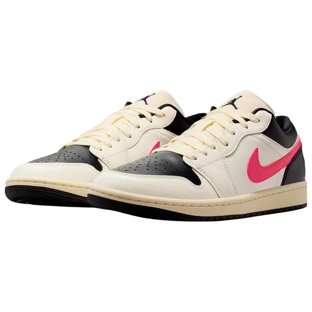 Jordan Air 1 Comfortable Fit Low Top Retro Basketball Shoes Unisex Sneakers Ivory DC0774-107