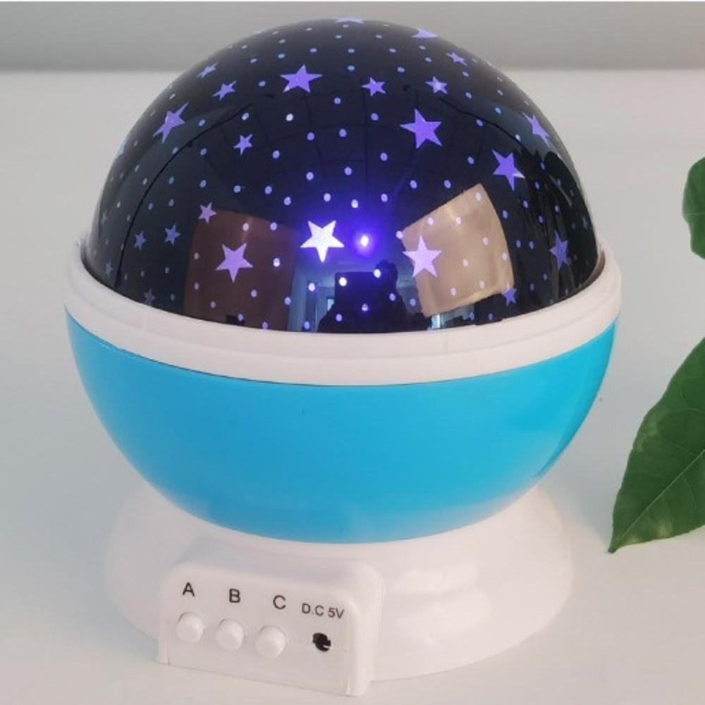 Colorful Star Projector Light Rotating Atmosphere Lamp Portable Galaxy LED Projector Home Decor