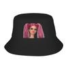 Travel Headwear  Disgusted FACE Meme Accessories Bucket Hat Harajuku Women Unisex  Sun Caps