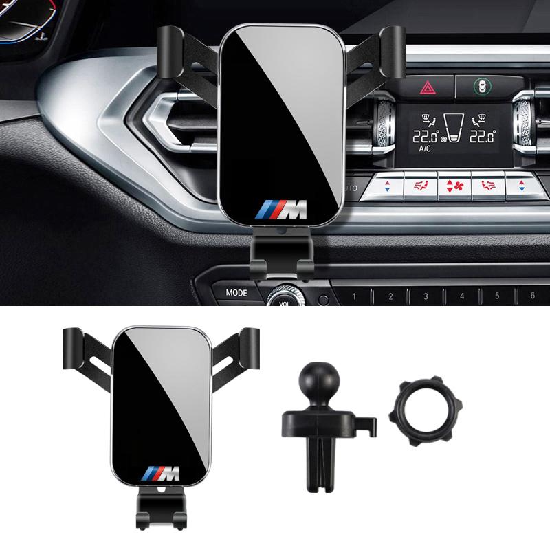 ABS Car Phone Holder Air Vent Clip Mount Mobile Cell Stand Accessories For BMW E90 G80 M3 G30 M5 F82 F83 F20 F21 G42 F95 F96 G06