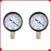 B17B 2X Male Threaded Pneumatic Air Vacuum Pressure Gauge 30/0Hg