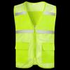 High-Visibility Reflective Mesh Safety Vest