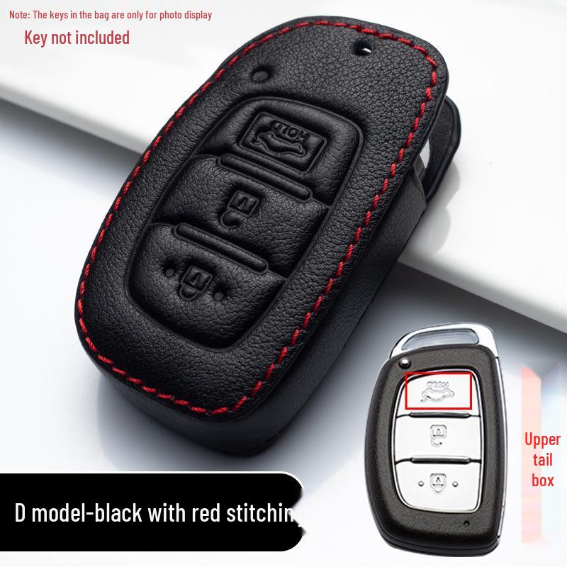 

Премиальный чехол-обложка для ключей из натуральной кожи для моделей Hyundai Elantra, Mistra, Reina, ix25, Verna, ix35 и Tucson