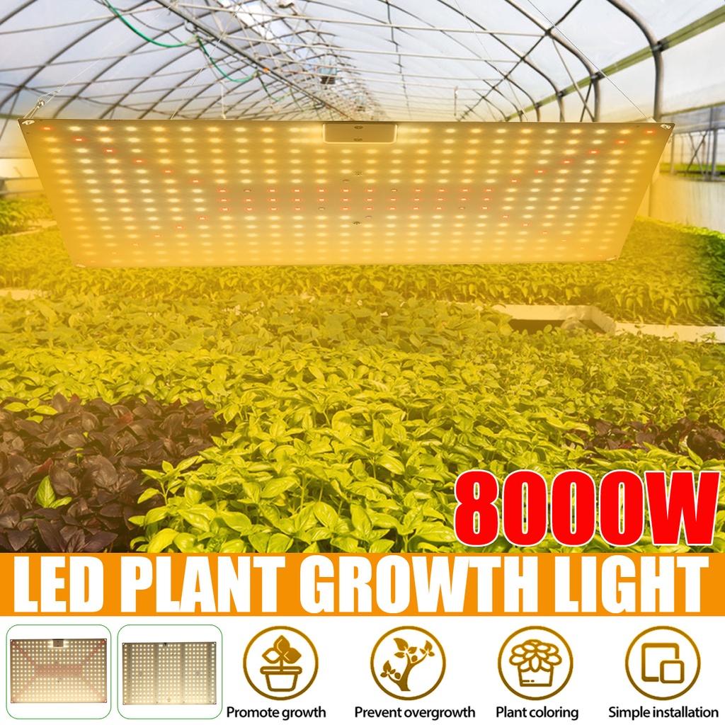 8000W Led Full Spectrum Lamp Ultra Thin Grow Light Led Plant Light Bulb Greenhouses Indoor Phyto Lamp Grow Tent 45*30cm