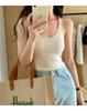 Selection of High Elastic Threaded Cotton Summer Clothes, New Spice Girl Sling Vest, Women's I-shaped Inner and Outer Wear, Beautiful Back Top