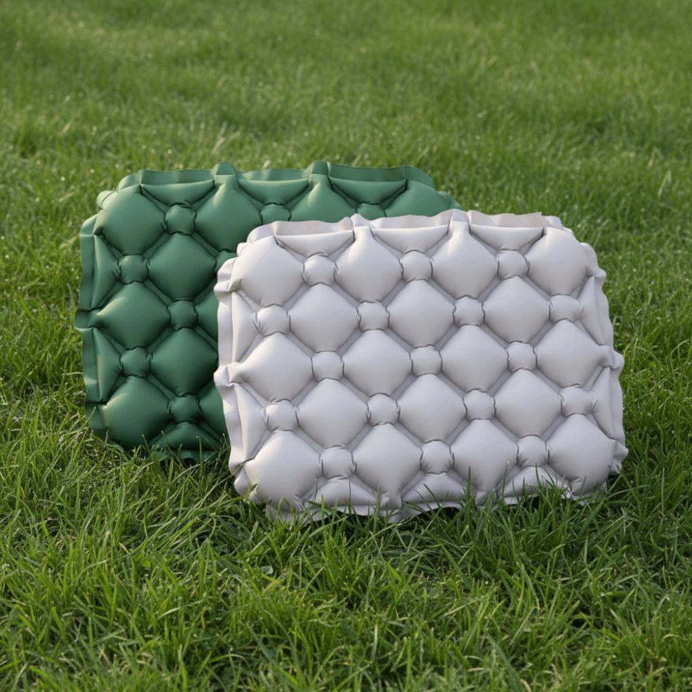 Foldable Inflatable Seat Cushion Moisture-proof Lightweight Camping Chair Mat Space-saving Water Resistant Car Seat Cushion