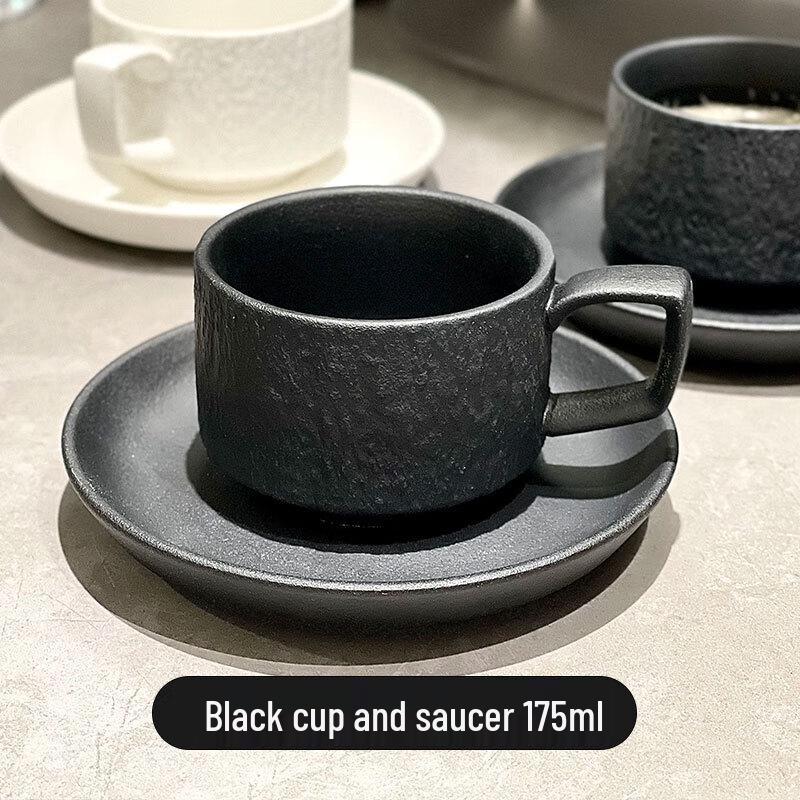 Stone Pattern Ceramic Coffee & Tea Cup Set