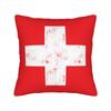Switzerland Swiss Flag Mountains Pillowcase Printed Polyester Cushion Cover Decor Europe Throw Pillow Case Cover Seater Square