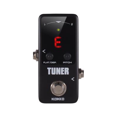 KOKKO FTN2 MINI Pedale accordatore per chitarra cromatico con display LED Pedale effetti per chitarra True Bypass per
