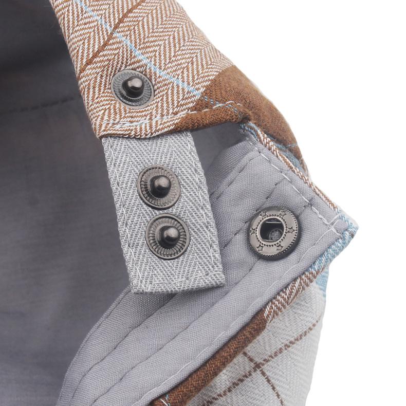 Bunte karierte Baskenmütze, Newsboy-Kappen, Herren-Stürmermütze, Frühling und Herbst, britische Retro-Kappe, Damen-Gatsby-Malerhüte, Efeu-Hut, Boina