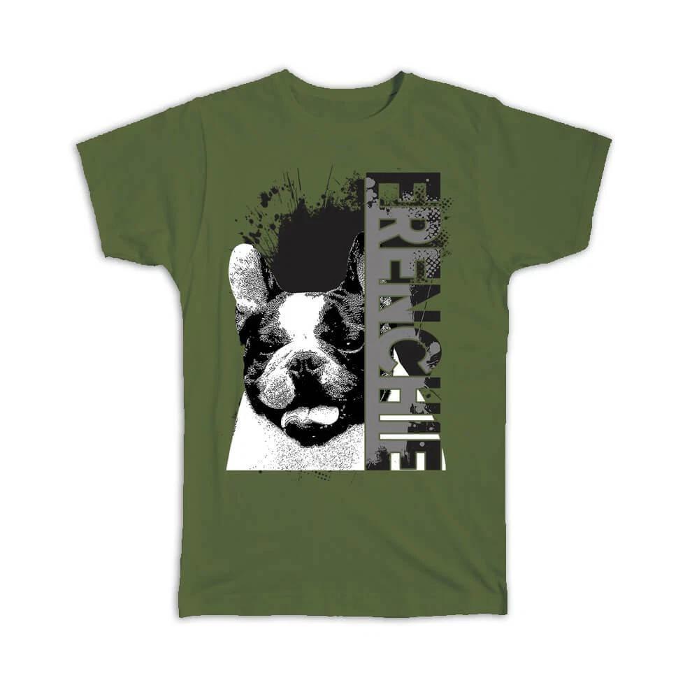 Подарочная футболка : Французский бульдог Собака Питомец Животное Френчи Собачьи питомцы Собаки 2XL