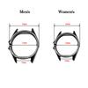 ONEFor Ceramic Case Dial Digital Bezel Men's Women's Black White Watch AccessoriesMN
