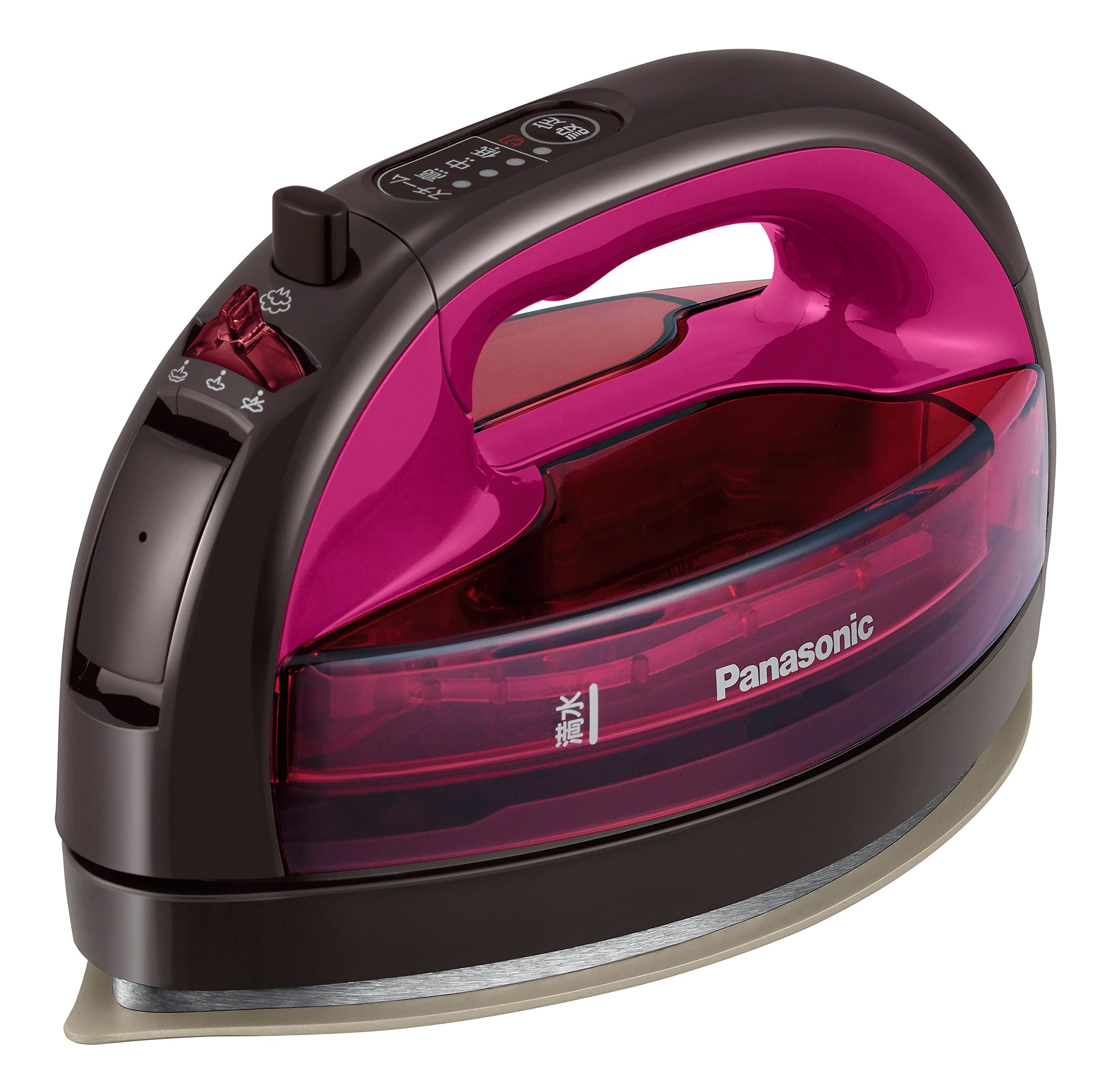 

Panasonic Cordless Steam W Head Iron Brown Pink NI-WL507-P