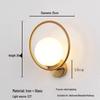 Modern Nordic LED Wall Lamp for Bedroom and Living Spaces