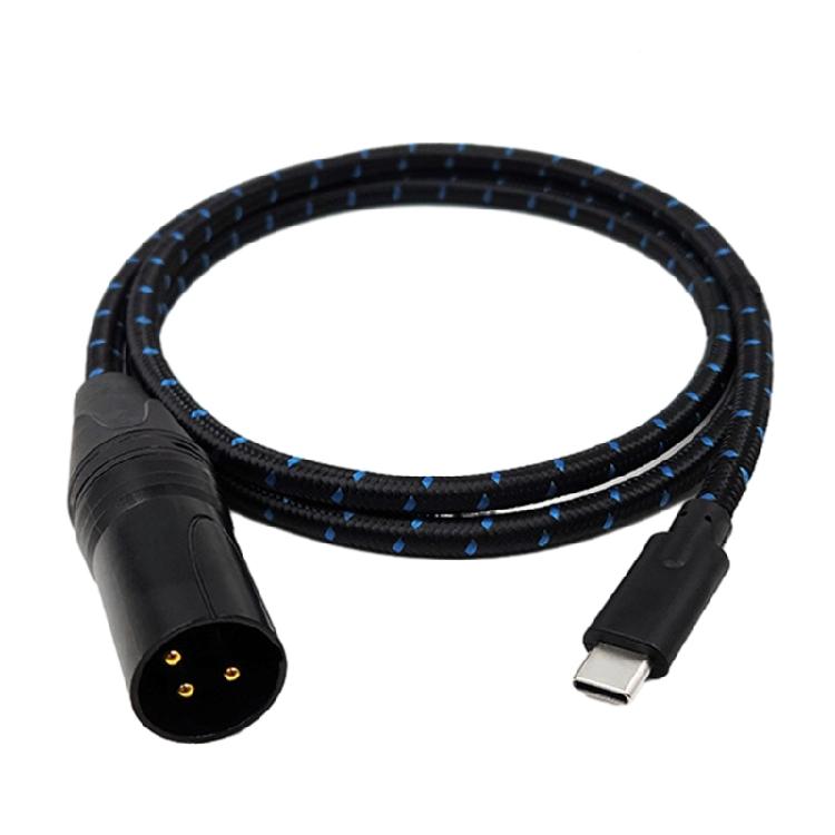 

Professional TypeC Male to XL Cable Exceptional Sound Clarities for Laptops 50cm