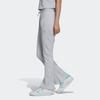 Adidas Originals Solid Color Drawstring Moisture-Wicking Wide-Leg Sports Pants Women Pants Light-Blue HF6769