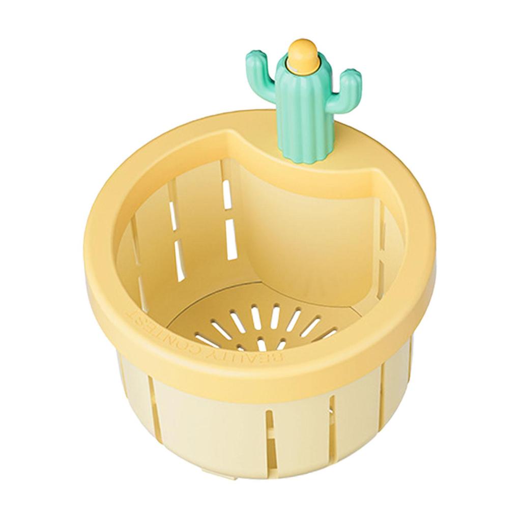 Sink Strainer Cute Cactus Anti Clog Catcher Replacement Sturdy Easy to Clean