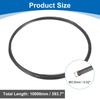 Uxcell Wolfram Hohe Reinheit Wolfram Durchmesser x 10 Meter für Glühbirne Wolfram-Glühfaden Metall Elektronikdraht, 99,99% Draht, 0,5 mm Länge,