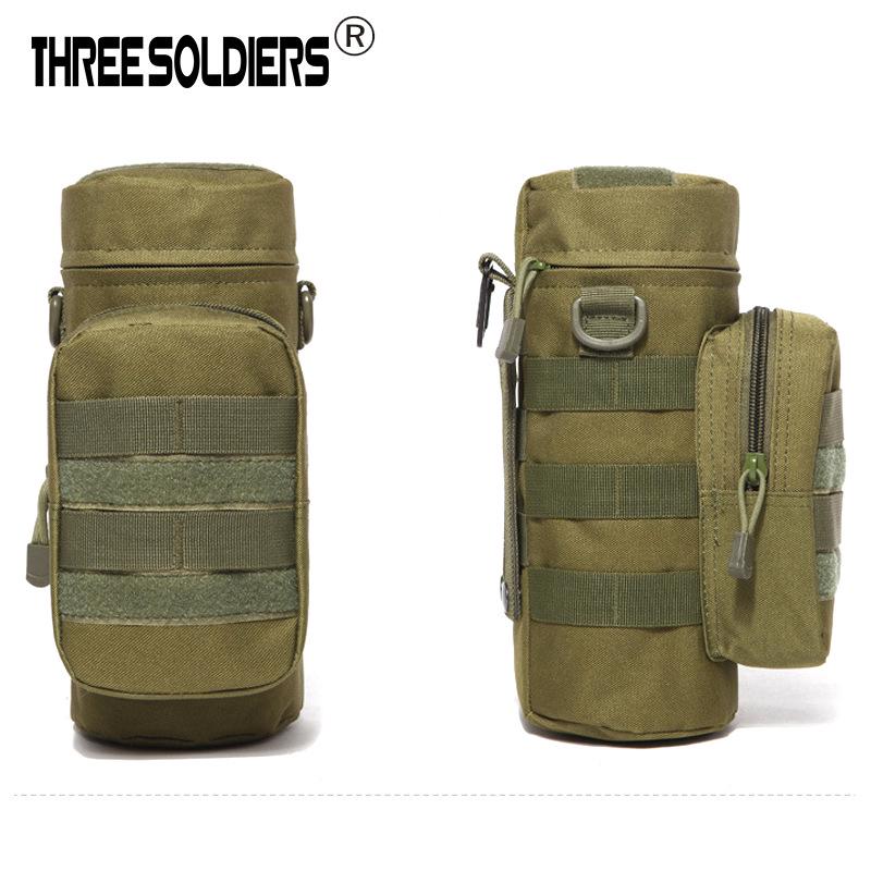 Insulated Tactical Water Bottle Pouch for Outdoor Travel and Cycling