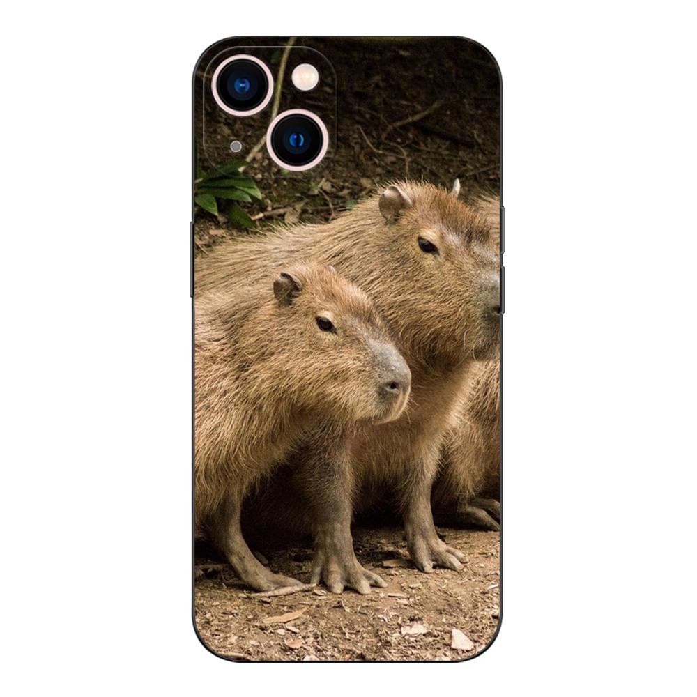 Black Tpu Case For Vivo Y01 Y2 Y12S Y12A Y50 Y15 Y15A Y15S Y17 Y3 Y11 Y50 Y50T Y51S 2019 2020 5G Capybara