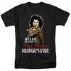 Princess Bride - Hello - Adult Unisex Short Sleeve T-Shirt - Black