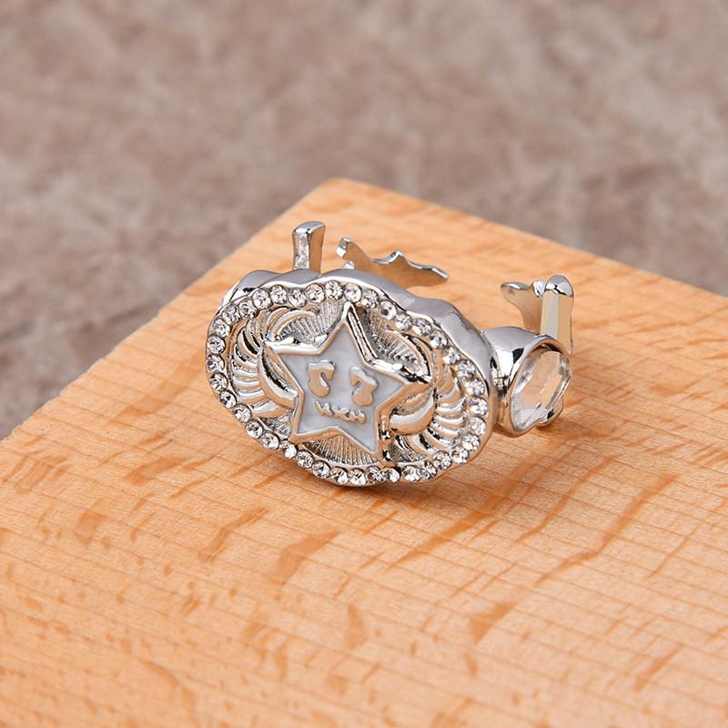 Stylish Titanium Steel Bunny Necklace With Adorable Lucky Star Charm For Trendy Men Women And