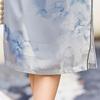 Elegant Printed Summer Qipao Dress for Women