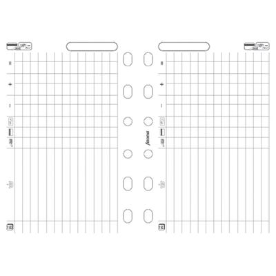 Filofax Filofax Pocket Finances Refill 20pk (White)