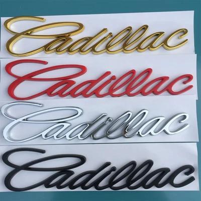 Voor Letters Escalade CT5 CT6 XT5 XT6 DTS SLS XLR ATS SRX Tiburon Logo Metaal Auto Zijscherm Achter Sticker Accessoires