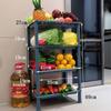 Multi-Layer Floor-Standing Kitchen Storage Rack for Fruits and Vegetables