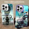 Japan Classic Comics K-Kaiju No8 Anime Colorful Phone Case For IPhone 17 16 15 14 13 12 11 Pro Max Plus Matte Cover