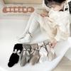 Girls Floral Lace Bow Leggings Spring Children'S Combed Cotton Striped Pantyhose Baby Socks