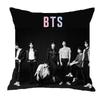 18 Bts Kpop Bangtan Boys Face Yourself Персиковая кожа Чехол для подушки Подушка для дивана Black BTS