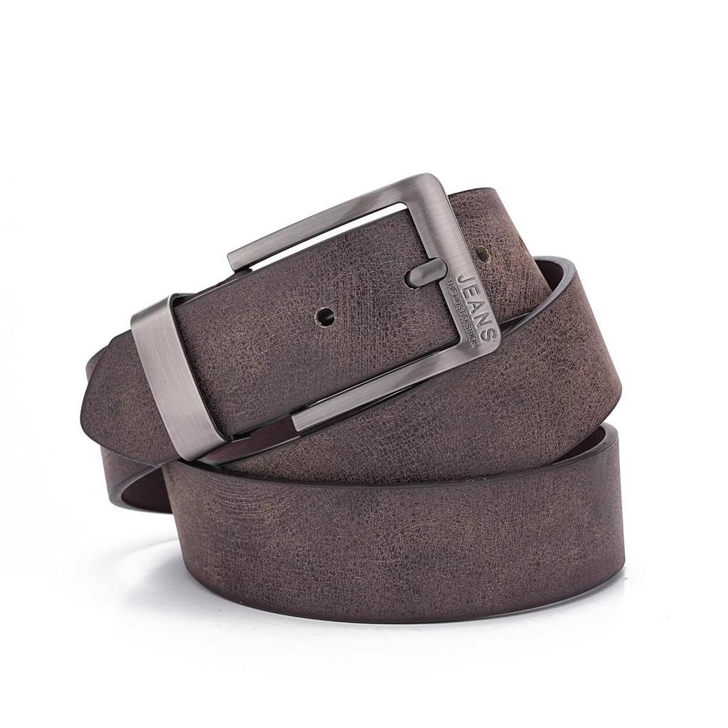 Men's 2025 Fashion Casual PU Belt with Pin Buckle