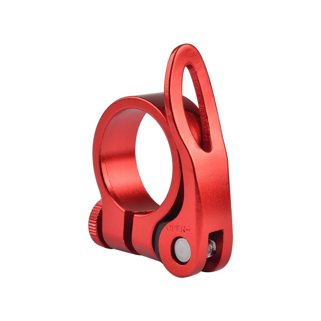 Ruifu Aluminum Alloy Lightweight Quick Release Seatpost Clamp Easy To
