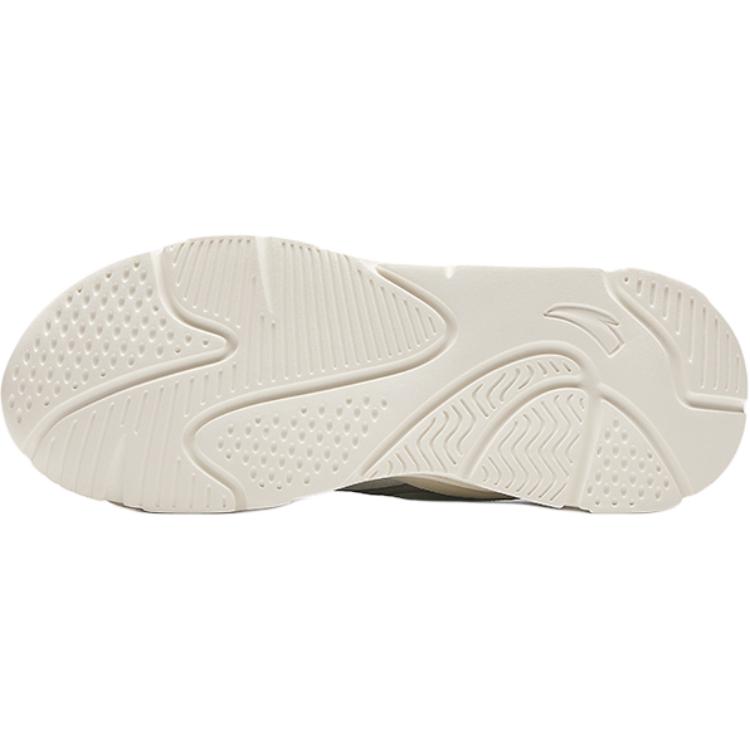 Anta Kids Mesh Fashion Comfortable Lightweight Shock Absorption Low Top Casual Shoes Kids Casual Shoes White Gray Blue A322418801H-1