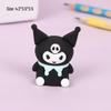 Kuromi Cartoon Portable Cute Rubber Pencil Sharpener for Students