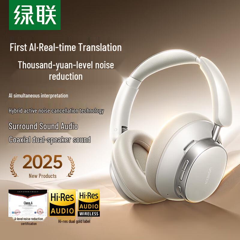 UGREEN Max6 Hi-Res ANC Bluetooth Headphones