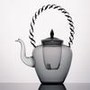 Diller Heat-Resistant Glass Teapot with Handle