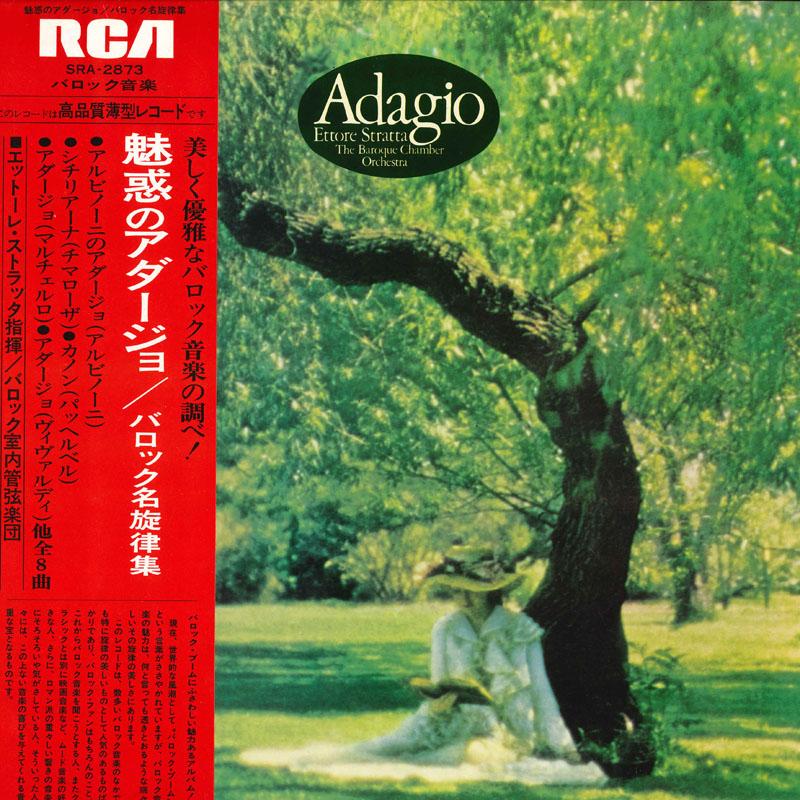 

LP Record ETTORE STRATTA BAROQUE CHAMBER ORC Enchanting Adagio Baroque Melodies SRA2873 RCA RED SEAL 1973 Japan Obi Classical Used