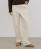 OCTETTE Curved Corduroy Pants_Cream
