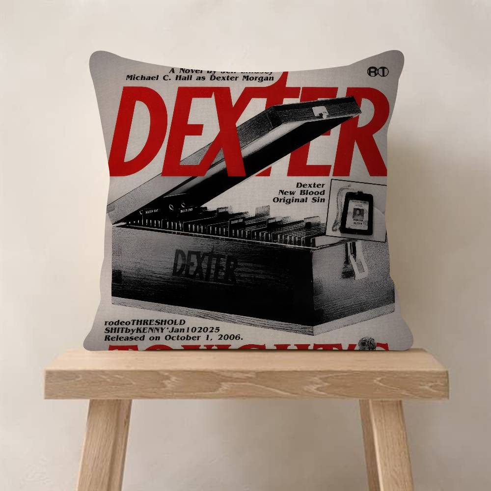 HOT TV DDexterES morganS pillow cover sofa cushion cover home room decoration children gift