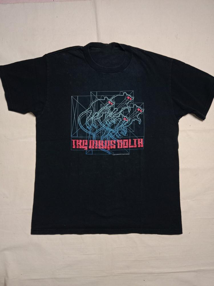 Vintage 2003 the Mars Volta Band T Shirt Cinder Block Full Size S5XL ZL897 XXL
