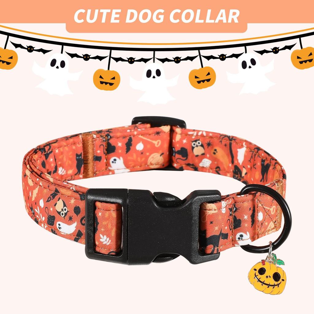 Halloween Dog Collars Anti Bite Neck Covers Pet Necklace Specific for Going Out Necking Large Medium Small Dog Cat Collars