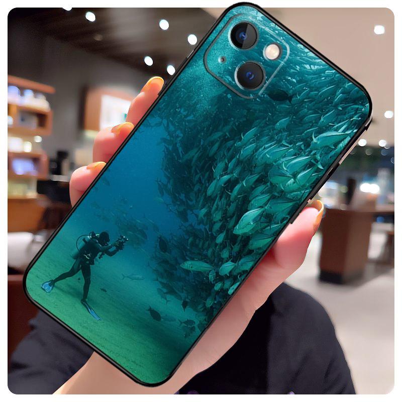 Scuba Diving Case For iPhone 17 Pro Max 15 14 13 11 12 16 Pro Max Mini 15 16 Plus 16e 17 Air Phone Cover