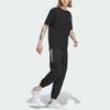 adidas Originals Knitted Sweatpants Men's Black Moderate Cuffed Pants IU4803